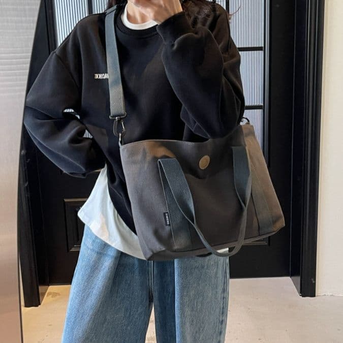 キャンバストート 便利な多機能帆布バッグ