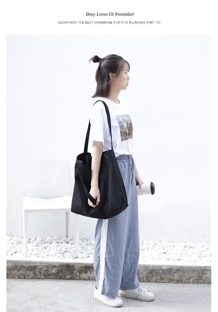 キャンバストート 日常使いの大容量キャンバスバッグ