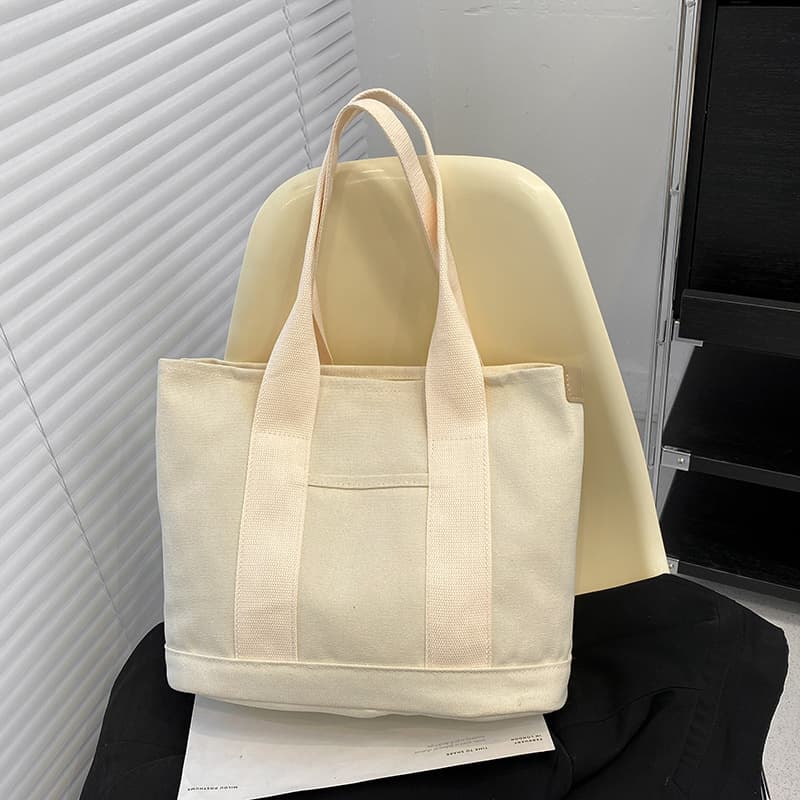 キャンバストート A4レディース帆布ショルダートートバッグ