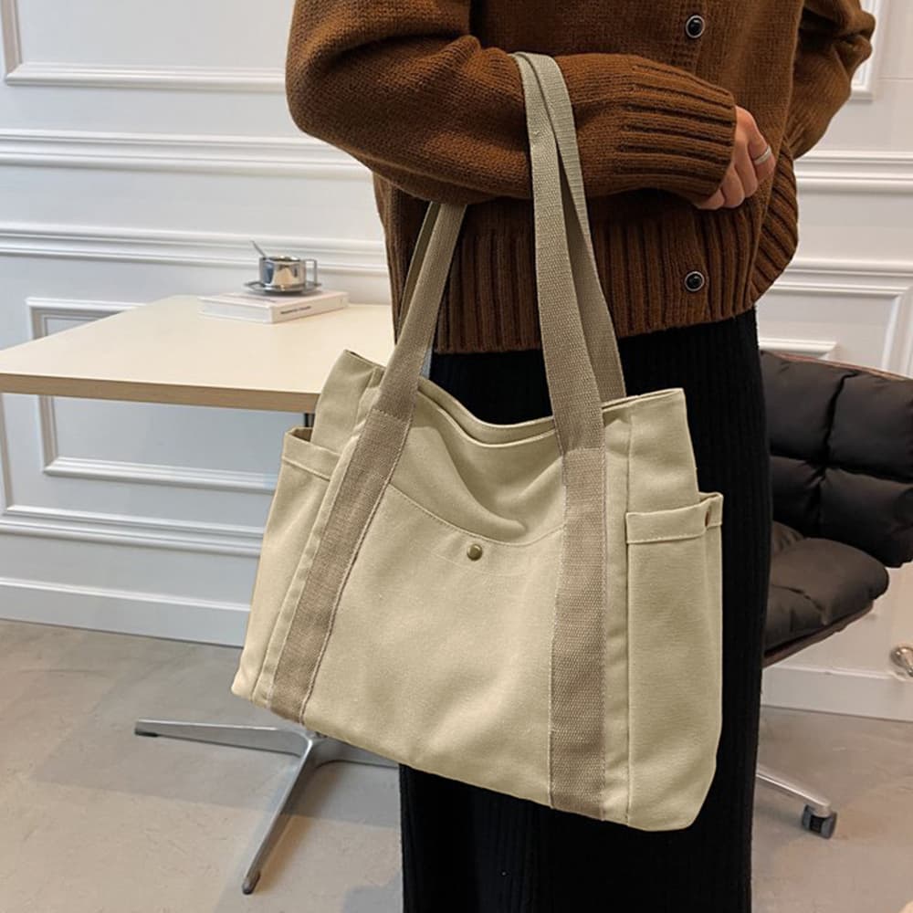 キャンバストート A4対応 キャンバス トートバッグ 大容量