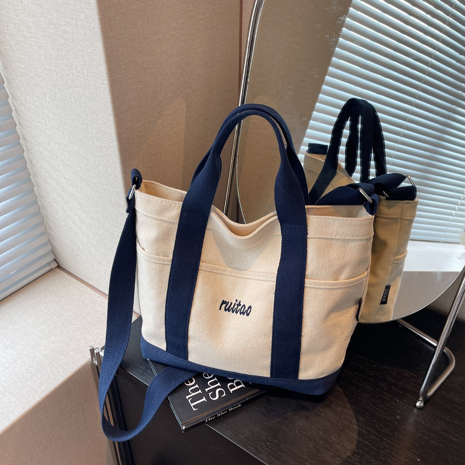 キャンバストート デイリー2WAYミニトート